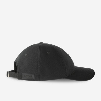 Loewe Canvas Rubber Logo Patch Cap