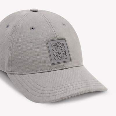 Loewe Canvas Rubber Logo Patch Cap