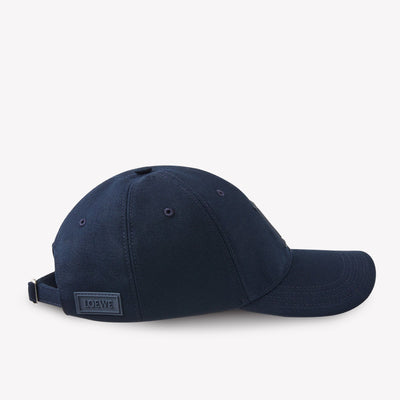 Loewe Canvas Rubber Logo Patch Cap