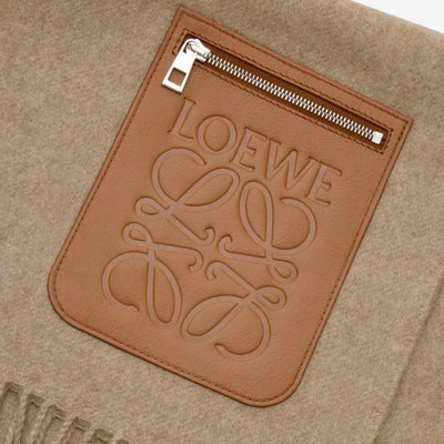 Loewe Anagram Patch Pocket Scarf