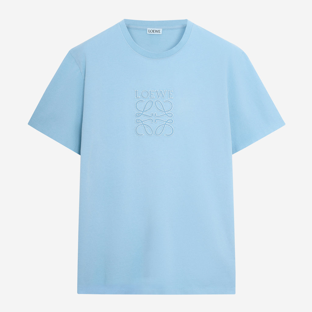 【LOEWE】 Anagram リブニット コットン Tシャツ Loewe Lightweight Cotton Anagram T-Shirt – ZAP