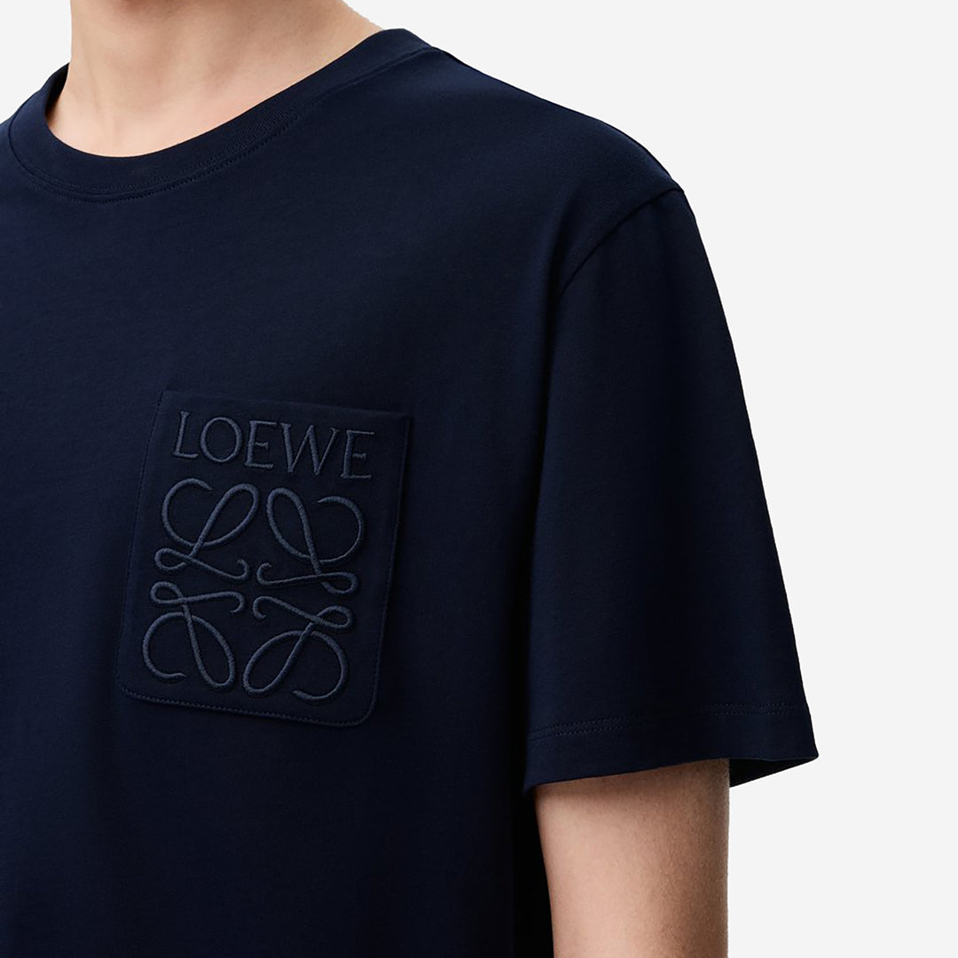 【国内正規品】LOEWE ANAGRAM REGULAR FIT T-SHIRT Loewe Regular Fit T-Shirt in Cotton | labelsfashion | REVERSIBLE