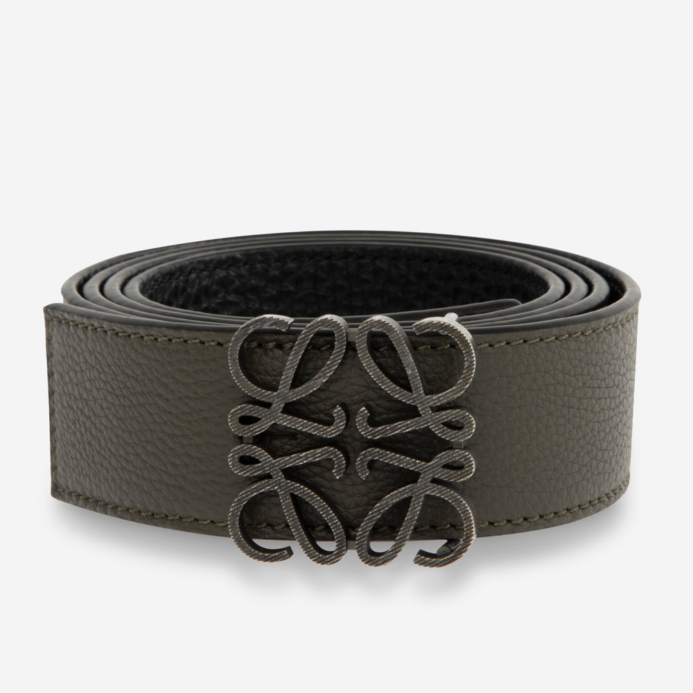 F*i様 00's Loewe “made in Italy” belted b Loewe Anagram Reversible 3.5cm Belt – ZAP
