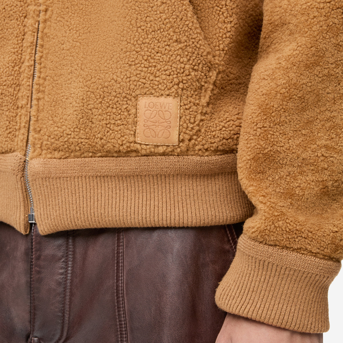 Loewe Reversible Shearling Leather Jacket