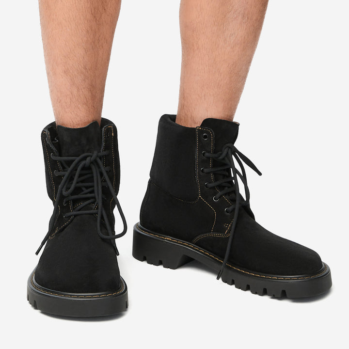 ブーツその他 LOEWE SIERRA LEATHER COMBAT BOOTS LOEWE Sierra Combat Boots | Black | FARFETCH BN