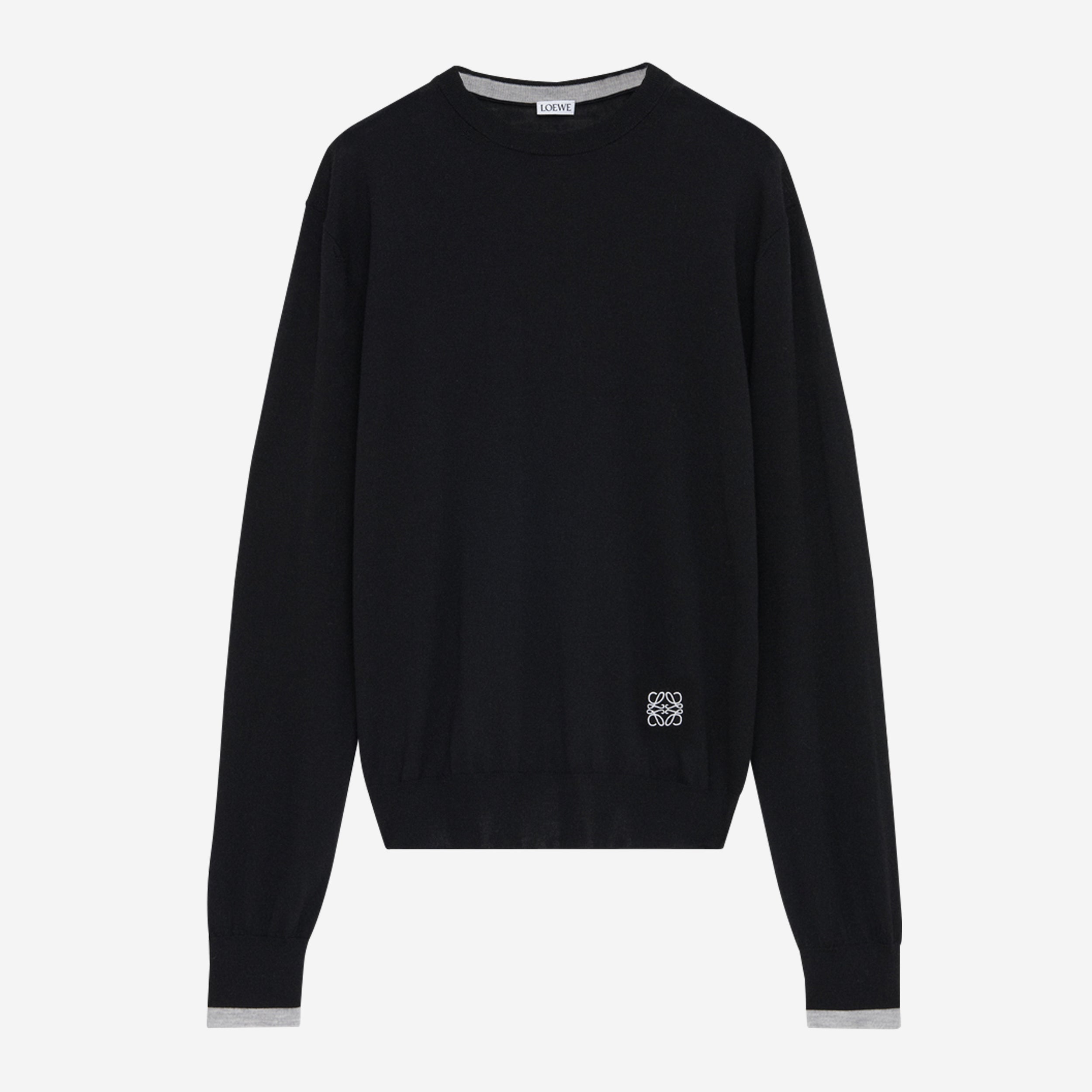Loewe Wool Anagram Embroidery Knitwear