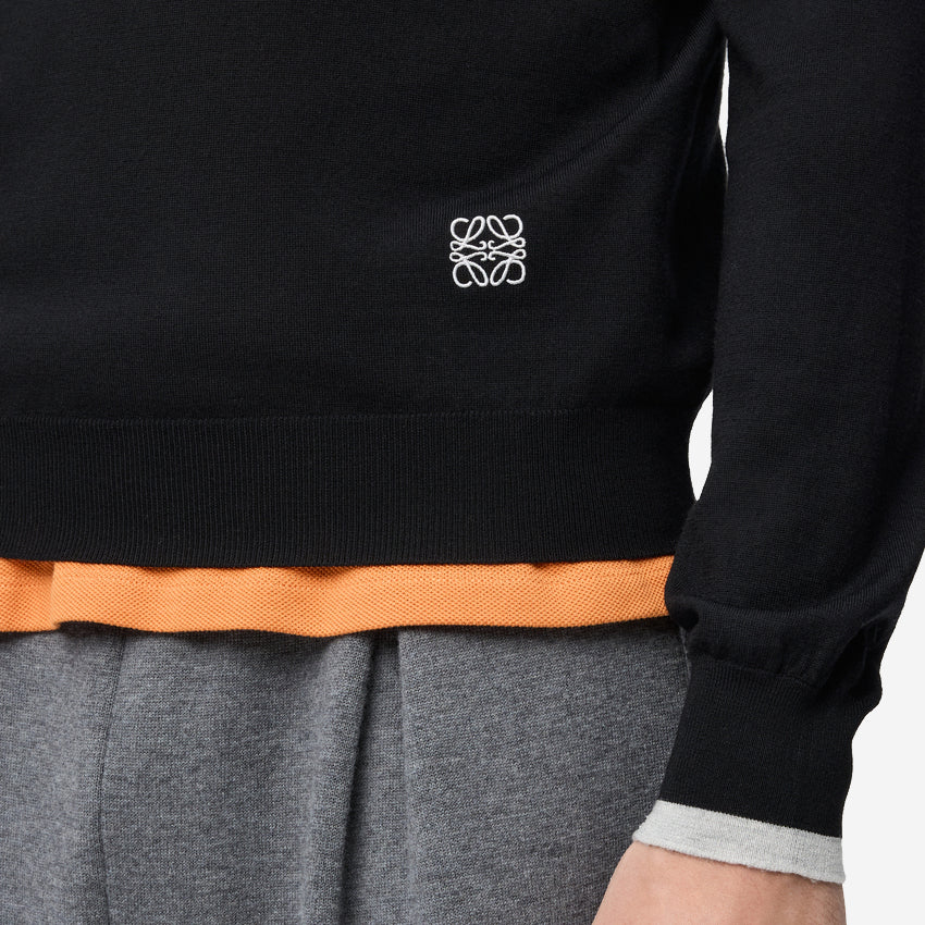 Loewe Wool Anagram Embroidery Knitwear