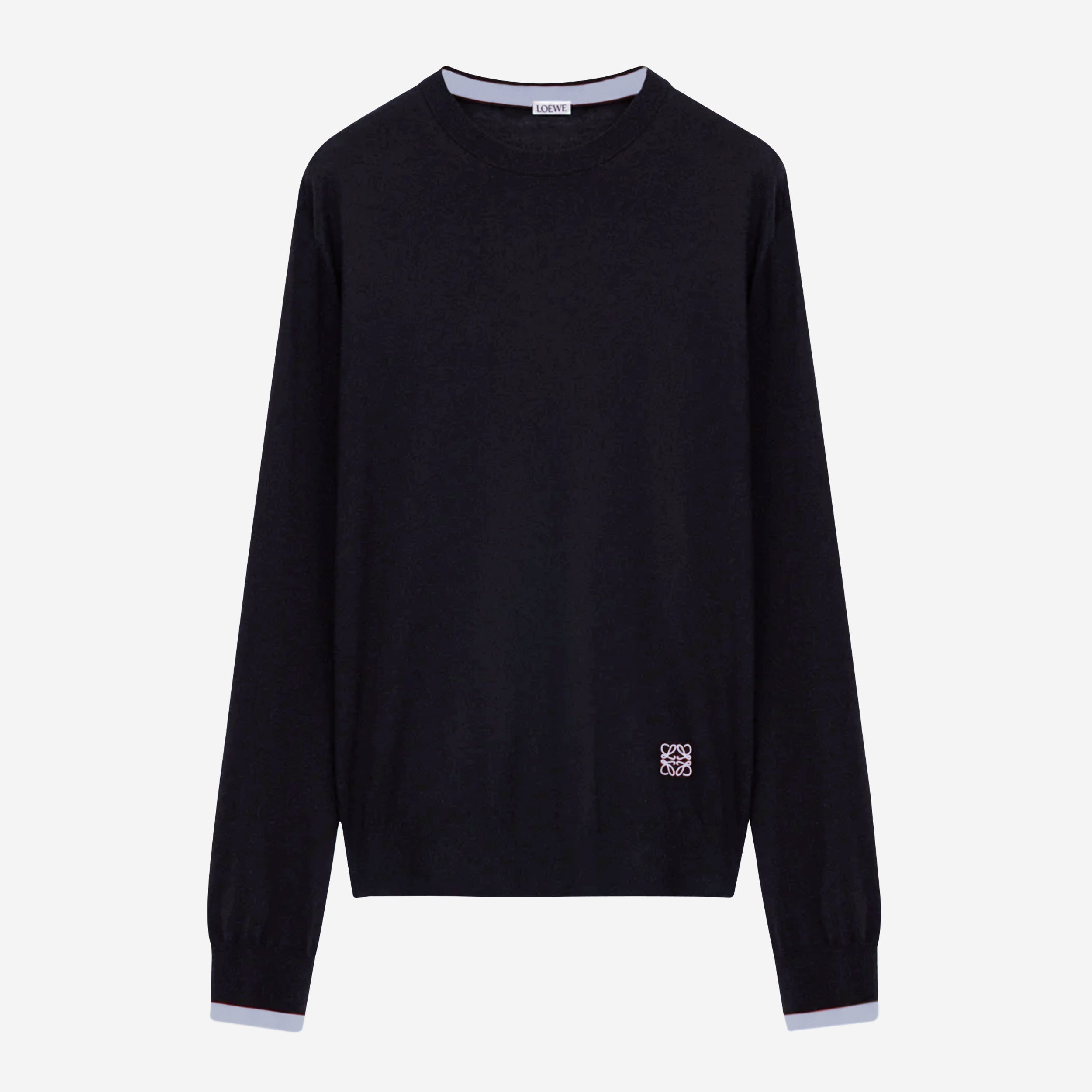 Loewe Wool Anagram Embroidery Knitwear