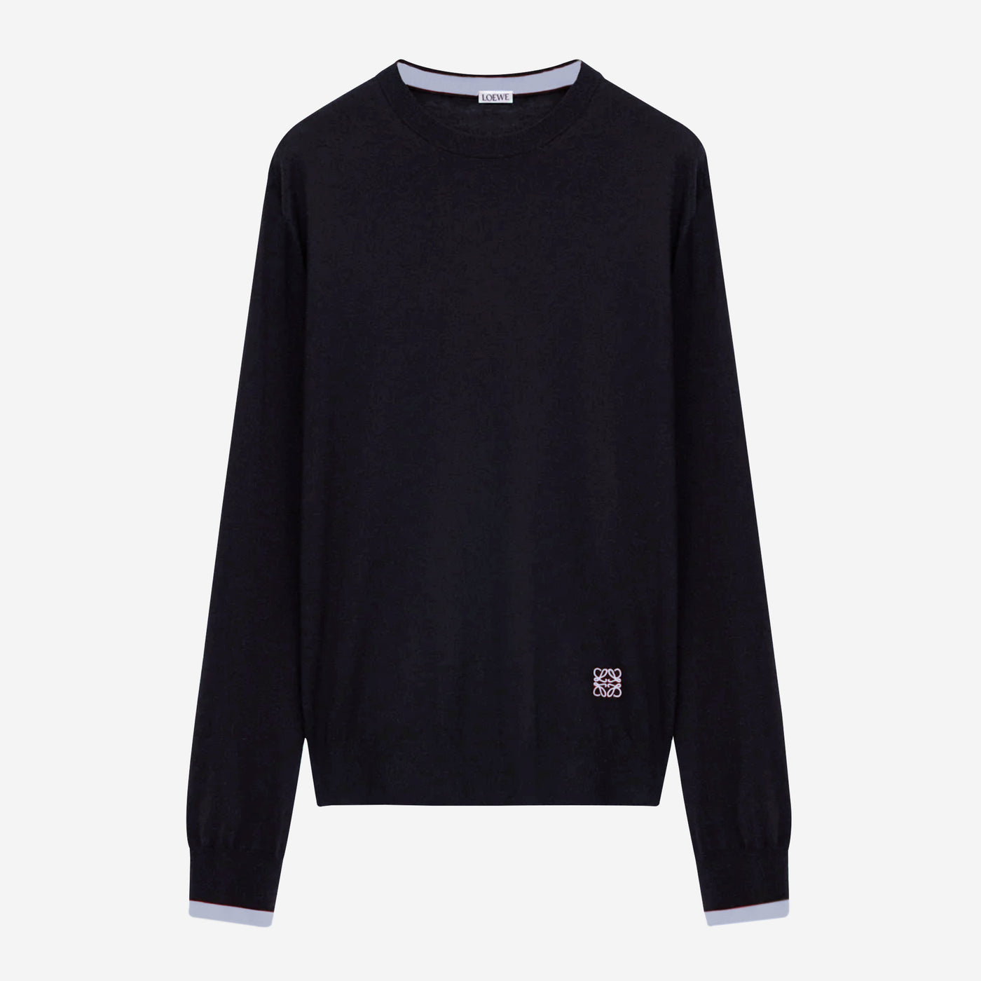 Loewe Wool Anagram Embroidery Knitwear