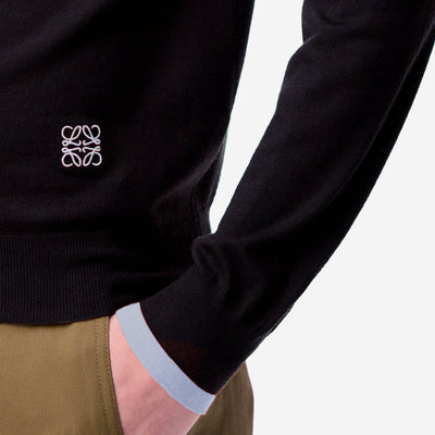 Loewe Wool Anagram Embroidery Knitwear