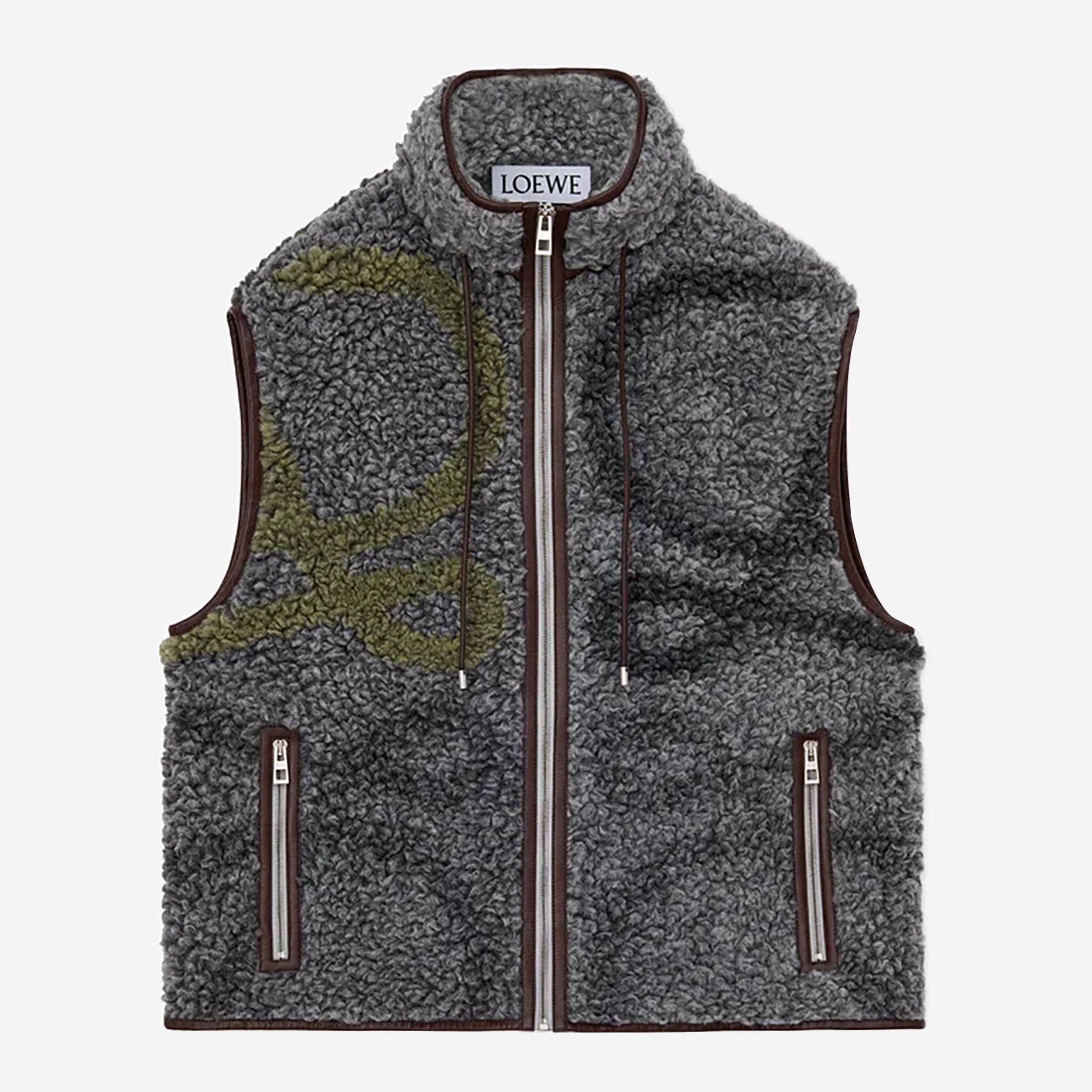 Loewe Anagram Wool Blend Vest