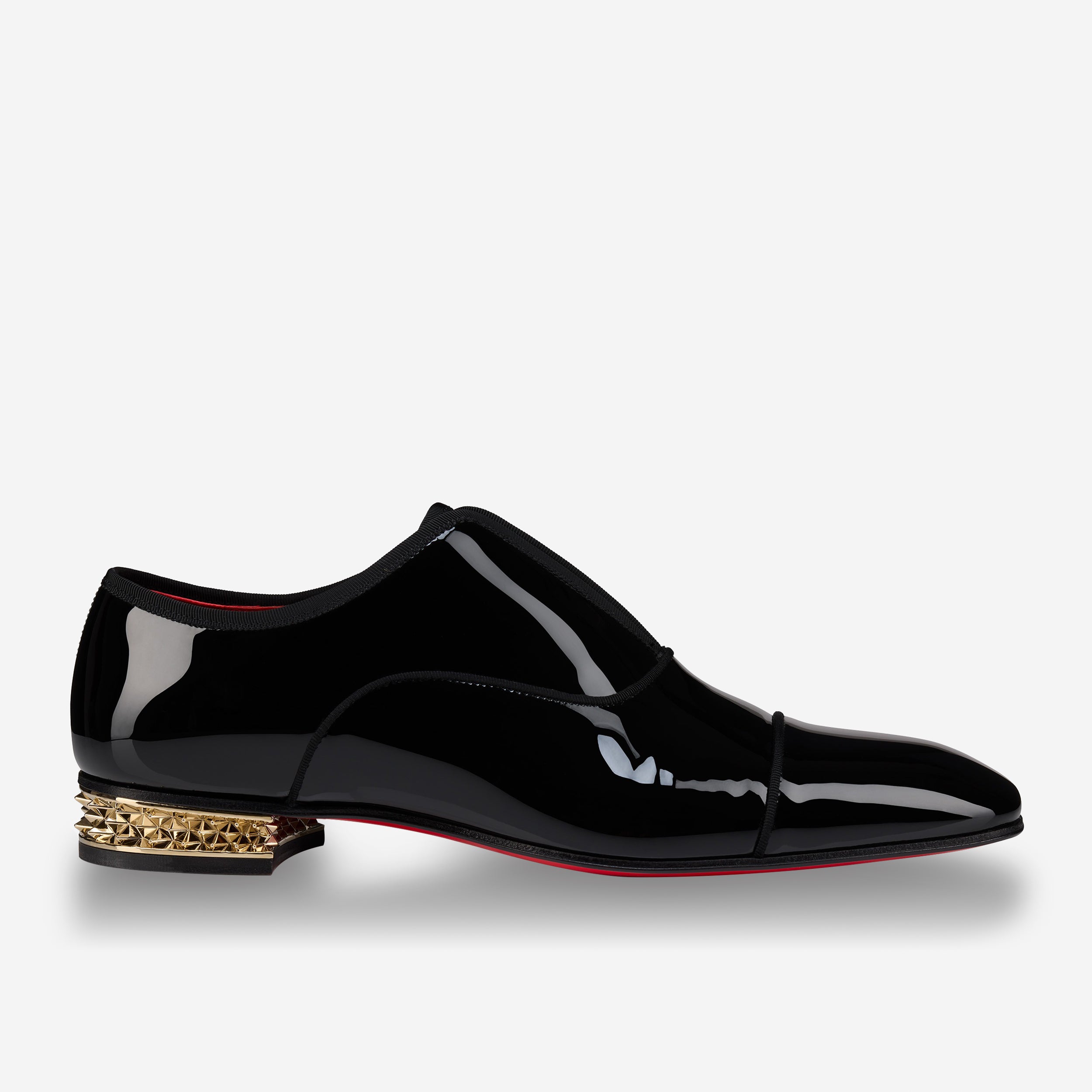 Lou Alpha Christian Louboutin Alpha Male Rocks Patent Calf Leather Shoe – ZAP