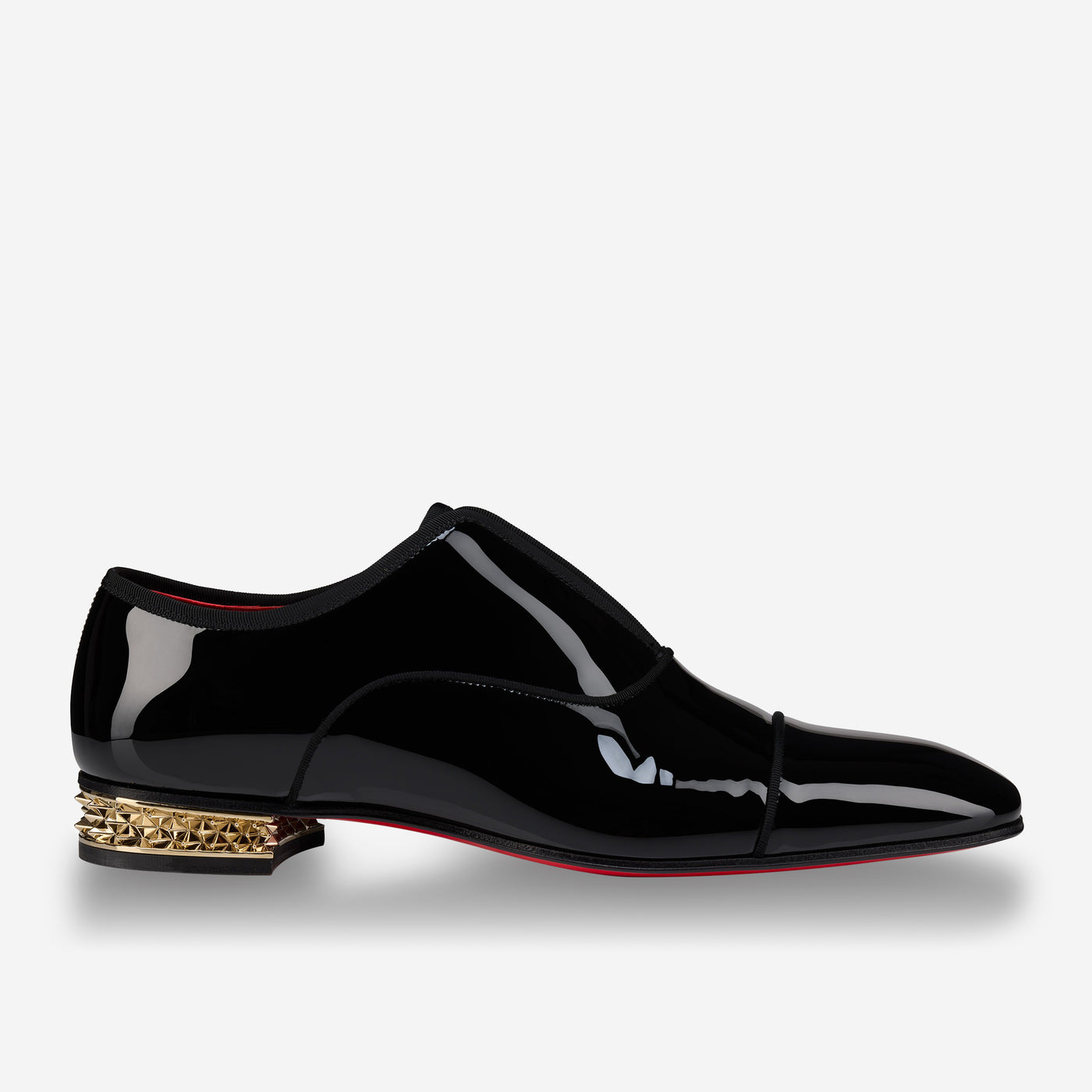 Christian Louboutin Alpha Male Rocks Patent Calf Leather Shoe