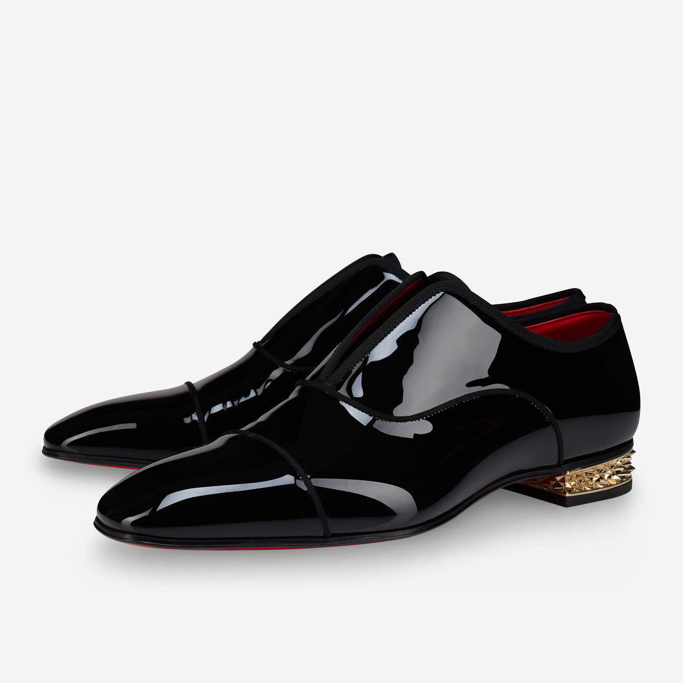 Christian Louboutin Alpha Male Rocks Patent Calf Leather Shoe