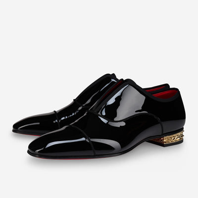 Christian Louboutin Alpha Male Rocks Patent Calf Leather Shoe