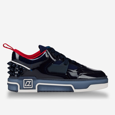 Christian Louboutin Astrocool Flat Nappa Leather And PVC Sneakers