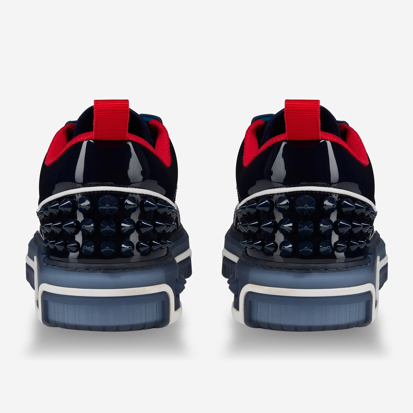 Christian Louboutin Astrocool Flat Nappa Leather And PVC Sneakers