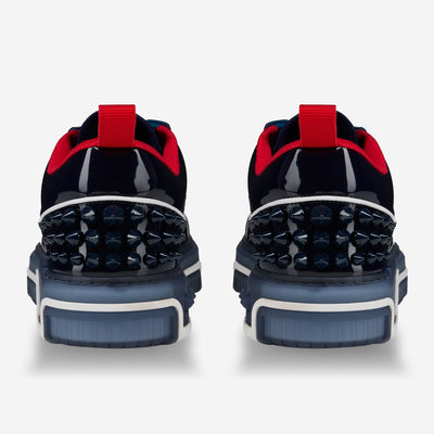 Christian Louboutin Astrocool Flat Nappa Leather And PVC Sneakers