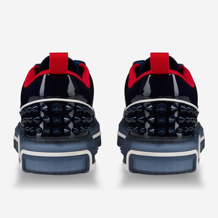 Christian Louboutin ♪ ASTROCOOL FLATスニーカー 32502014320 Astrocool - Sneakers - Lamb nappa leather - Zaffiro - Men