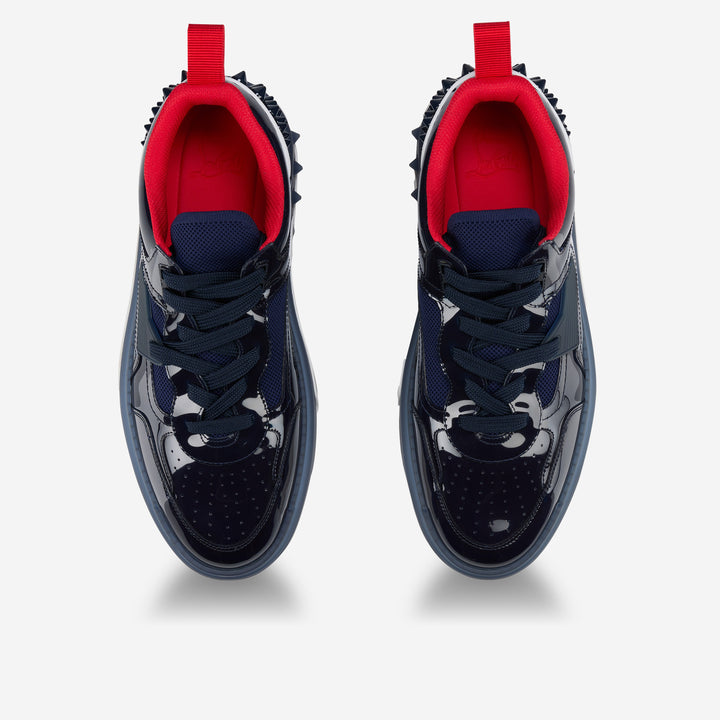 Christian Louboutin ♪ ASTROCOOL FLATスニーカー 32502014320 Astrocool - Sneakers - Lamb nappa leather - Zaffiro - Men