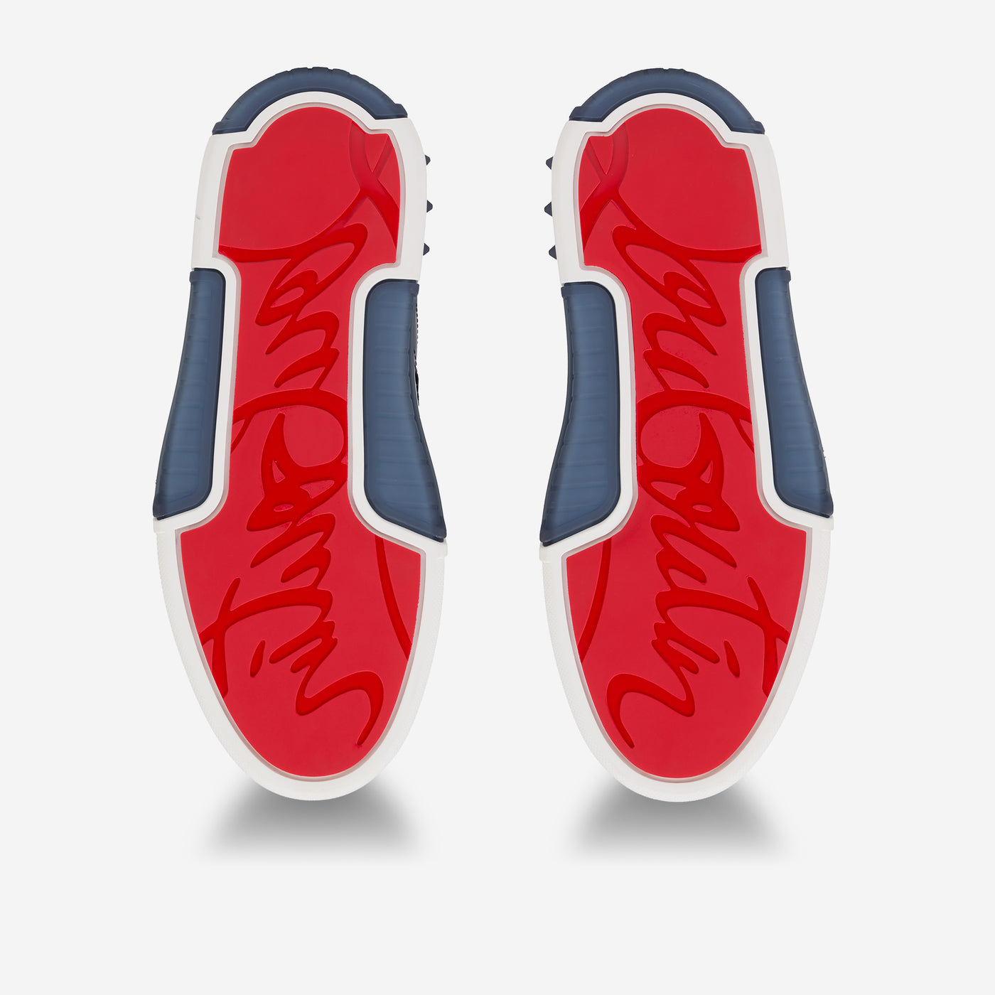 Christian Louboutin Astrocool Flat Nappa Leather And PVC Sneakers