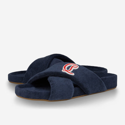 Christian Louboutin Bizzu Sponge Cotton Mules
