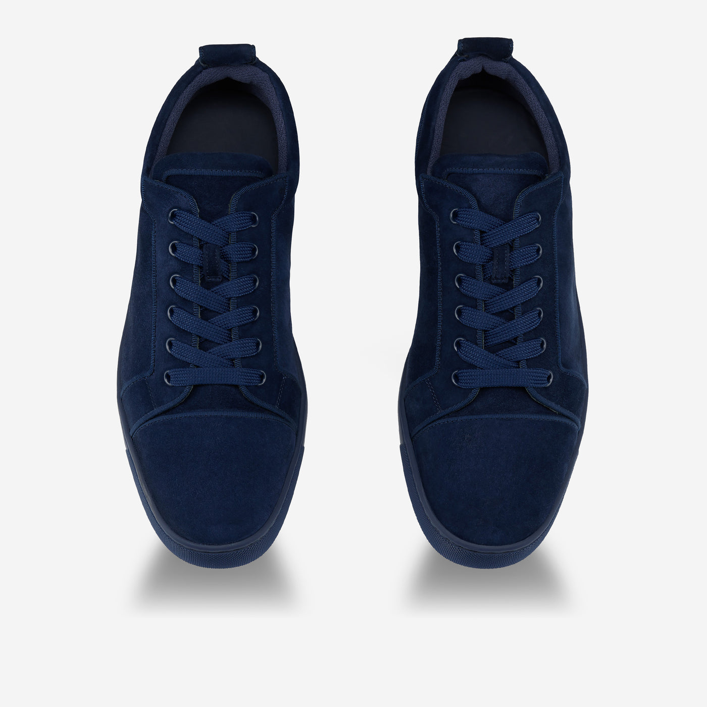 Christian Louboutin Louis Junior Veau Velours Zaffiro Sneaker
