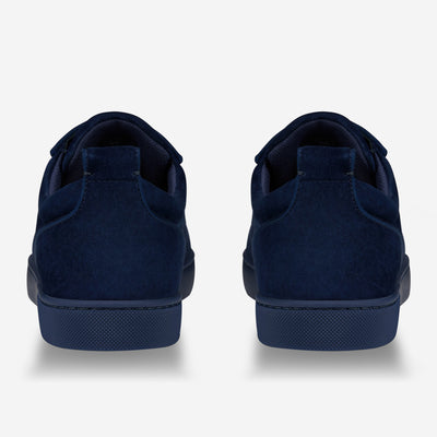 Christian Louboutin Louis Junior Veau Velours Zaffiro Sneaker