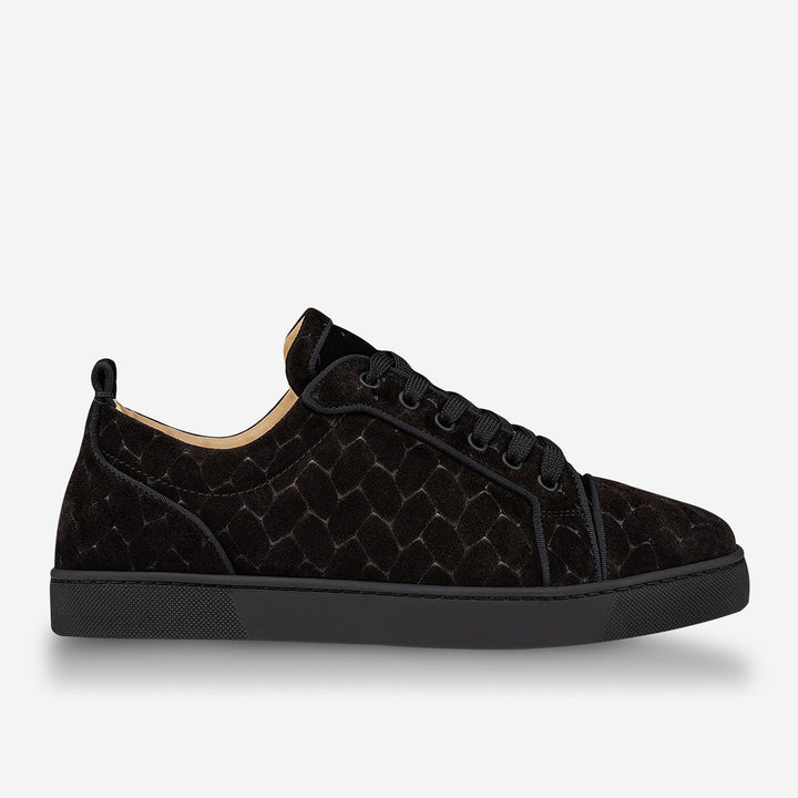 【関税込み】LOUIS JUNIOR ORLATO FLAT VEAU VELOURS DS/GG Christian Louboutin Louis Junior Orlato Flat Veau Velours Ds
