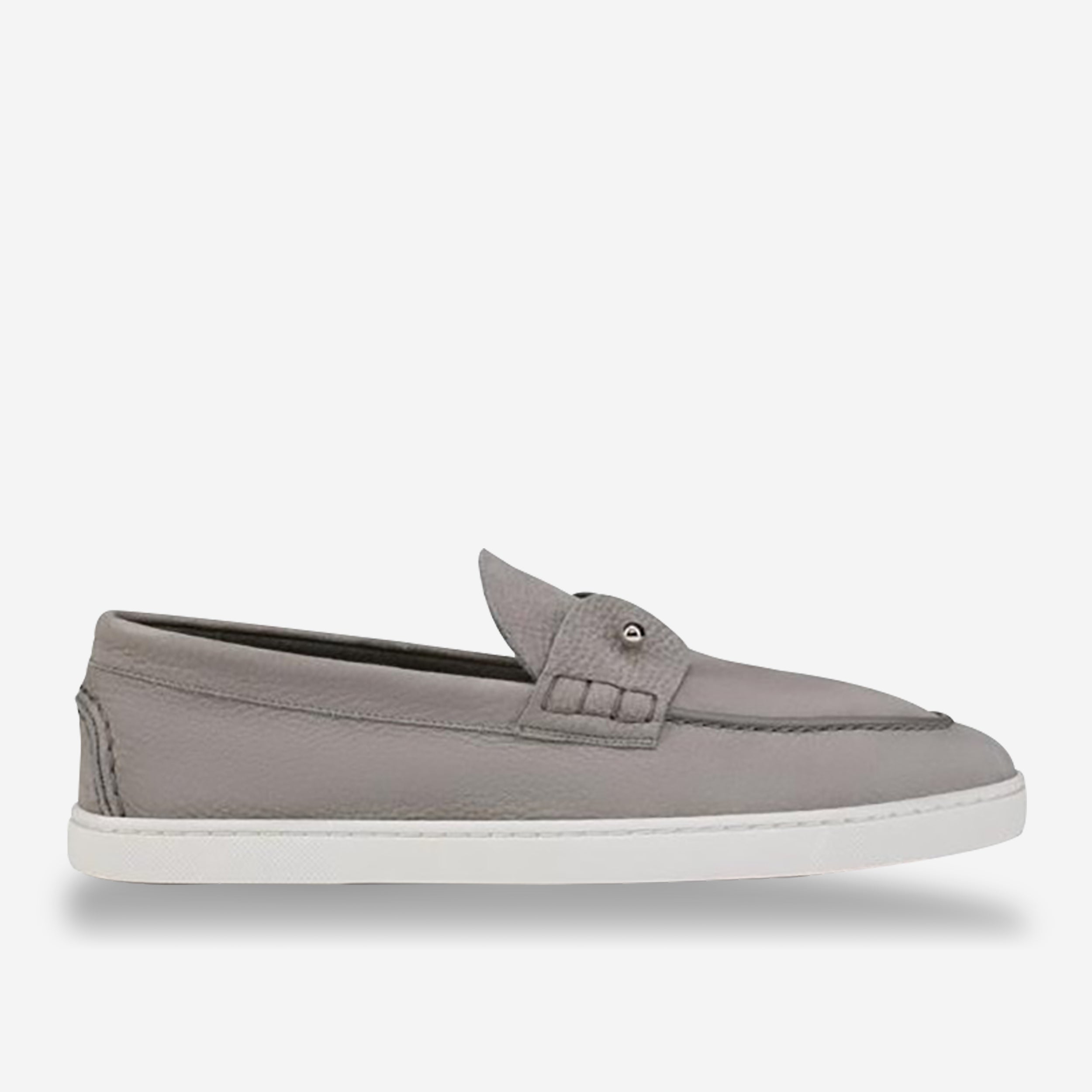 Christian Louboutin Phantom Grey Chambeliboat Boat Shoe