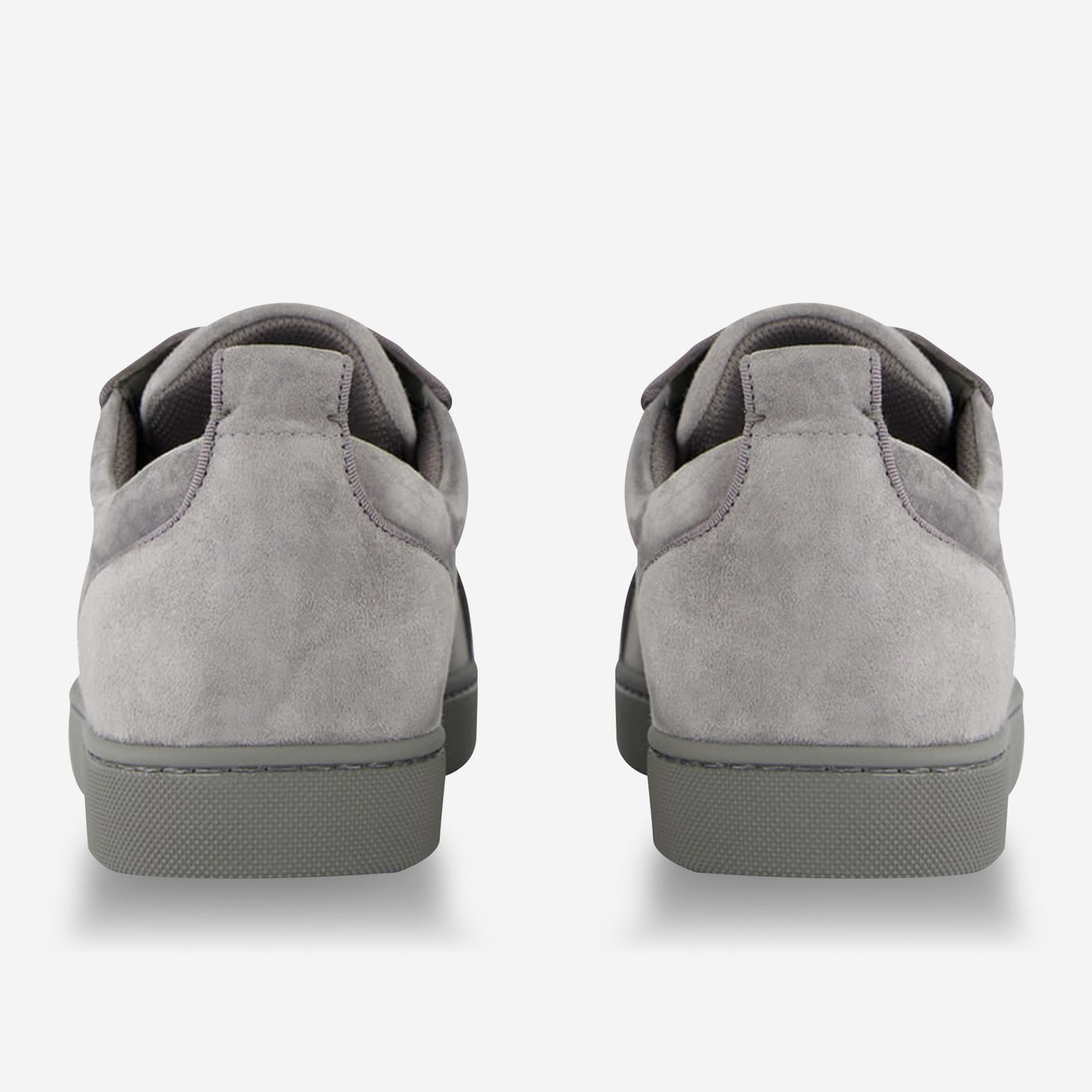 Christian Louboutin Louis Junior Orlato Velours Smoke Grey Sneakers