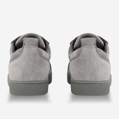 Christian Louboutin Louis Junior Orlato Velours Smoke Grey Sneakers