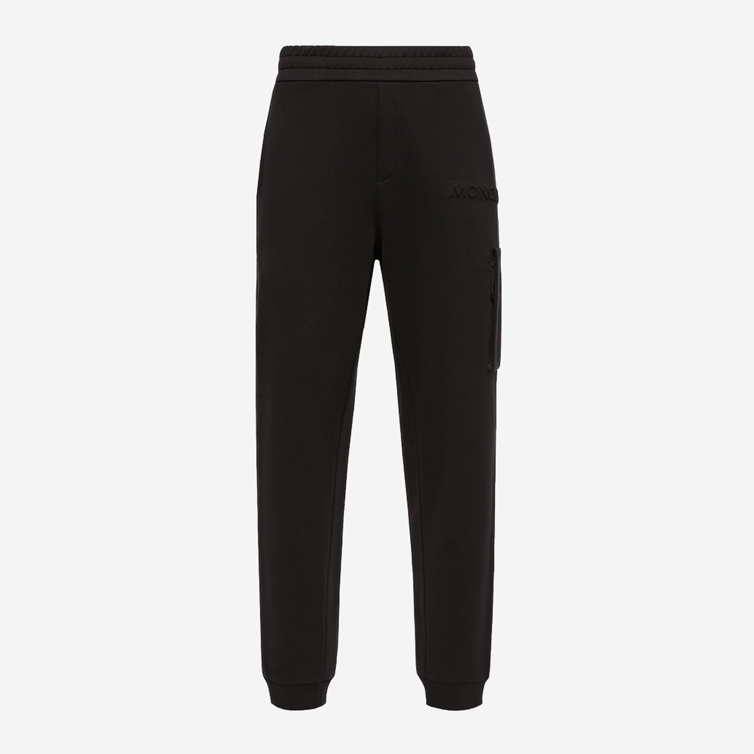 Moncler Embossed Logo Zip Patch Pocket Track Pant