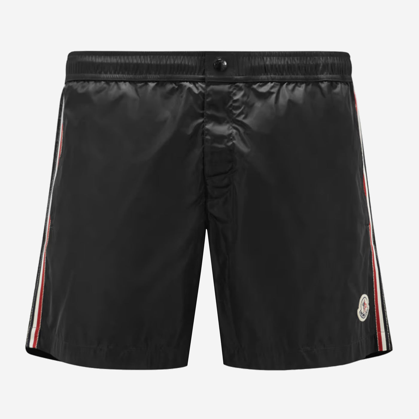 Moncler Tricolour-Trimmed Swim Shorts