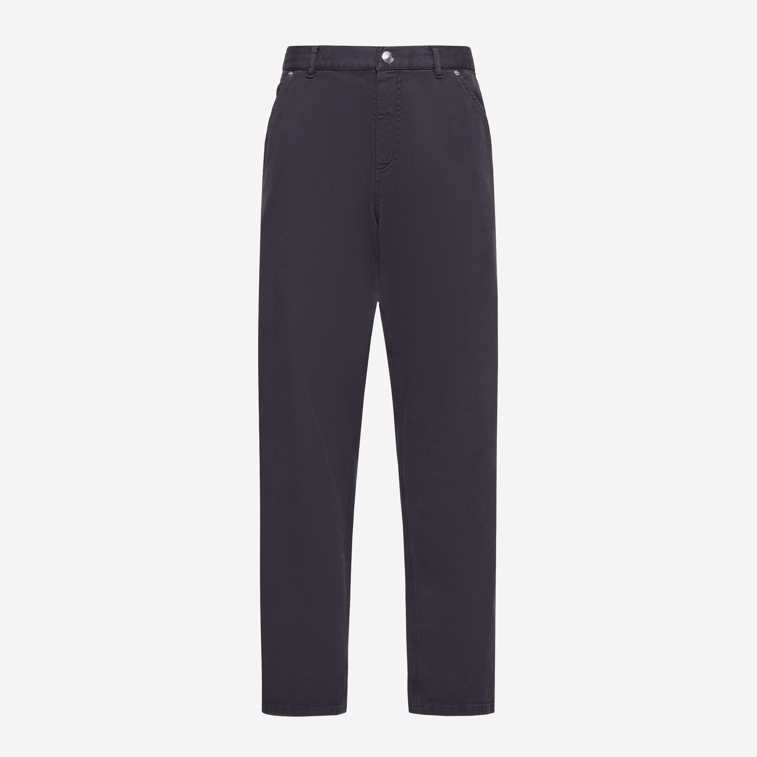 Moncler Cargo Cotton Blend Gabardine Trousers