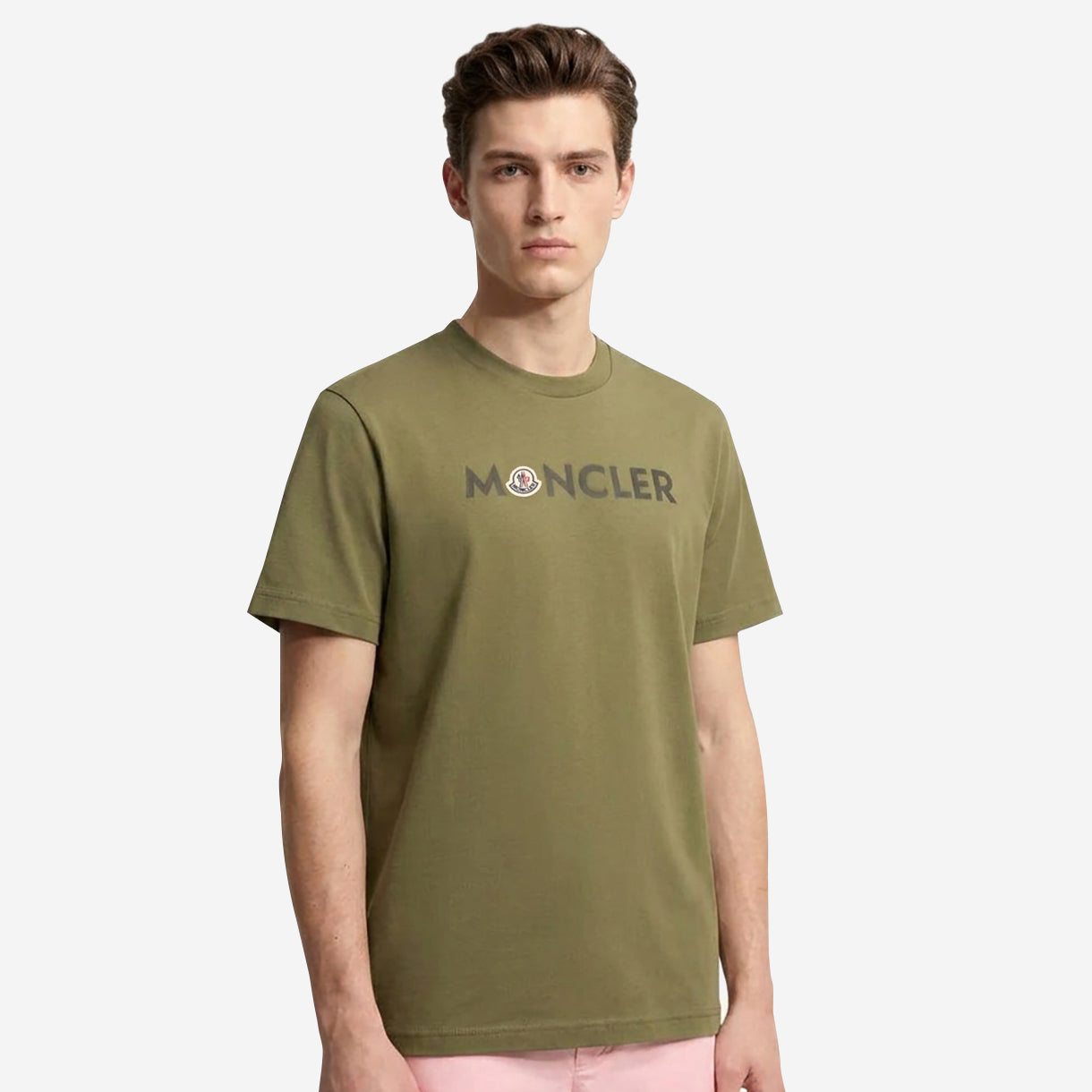 Moncler Chest Logo Cotton T-Shirt