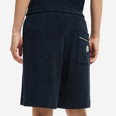 Moncler Cotton Terry Fabric Shorts