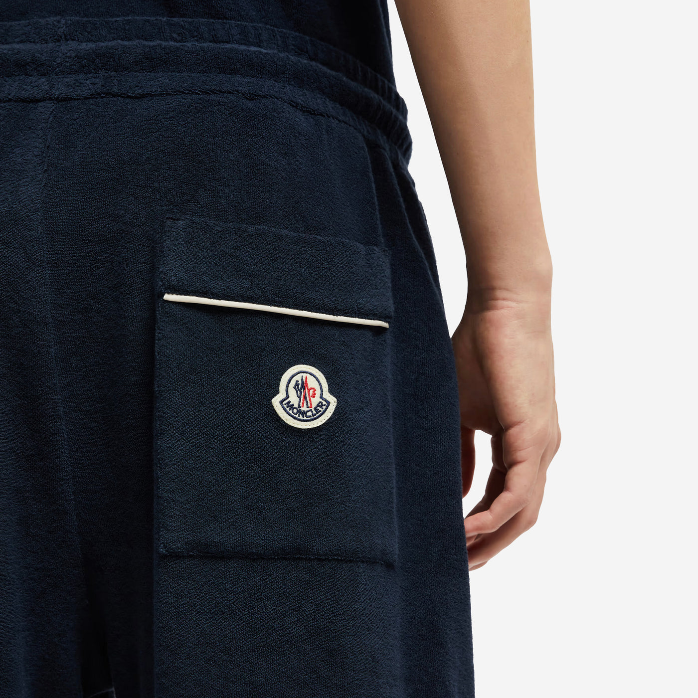 Moncler Cotton Terry Fabric Shorts