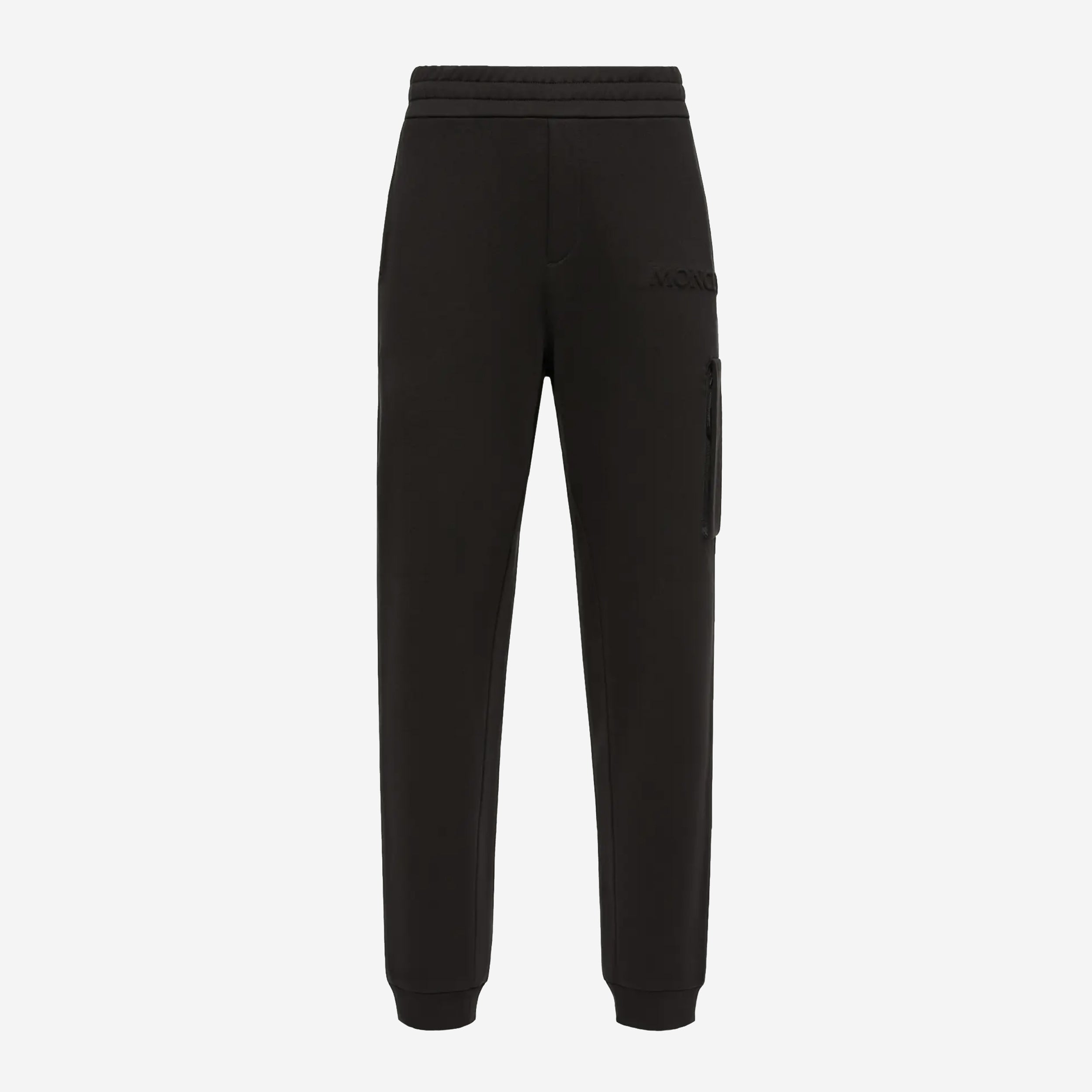 Moncler Embossed Logo Zip Patch Pocket Track Pant