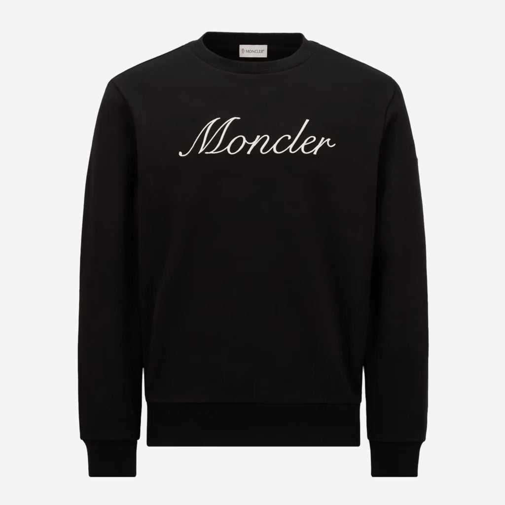Moncler Embroidered Logo Cotton Sweatshirt – ZAP