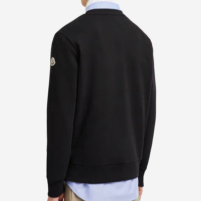 Moncler Embroidered Logo Cotton Sweatshirt