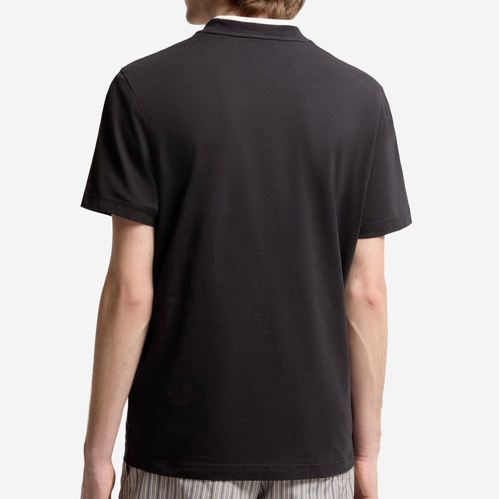 Moncler Embroidered Tricolor Logo Cotton T-Shirt – ZAP