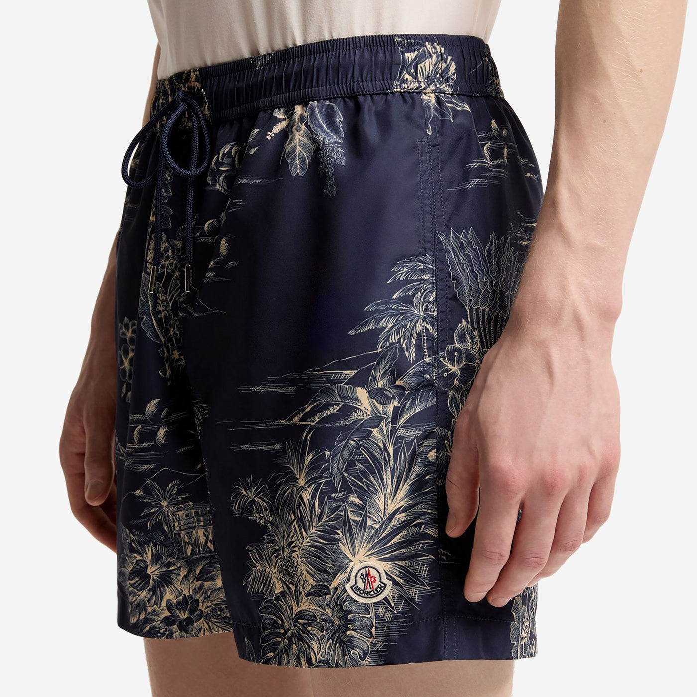 Moncler Floral Print Swim Shorts – ZAP