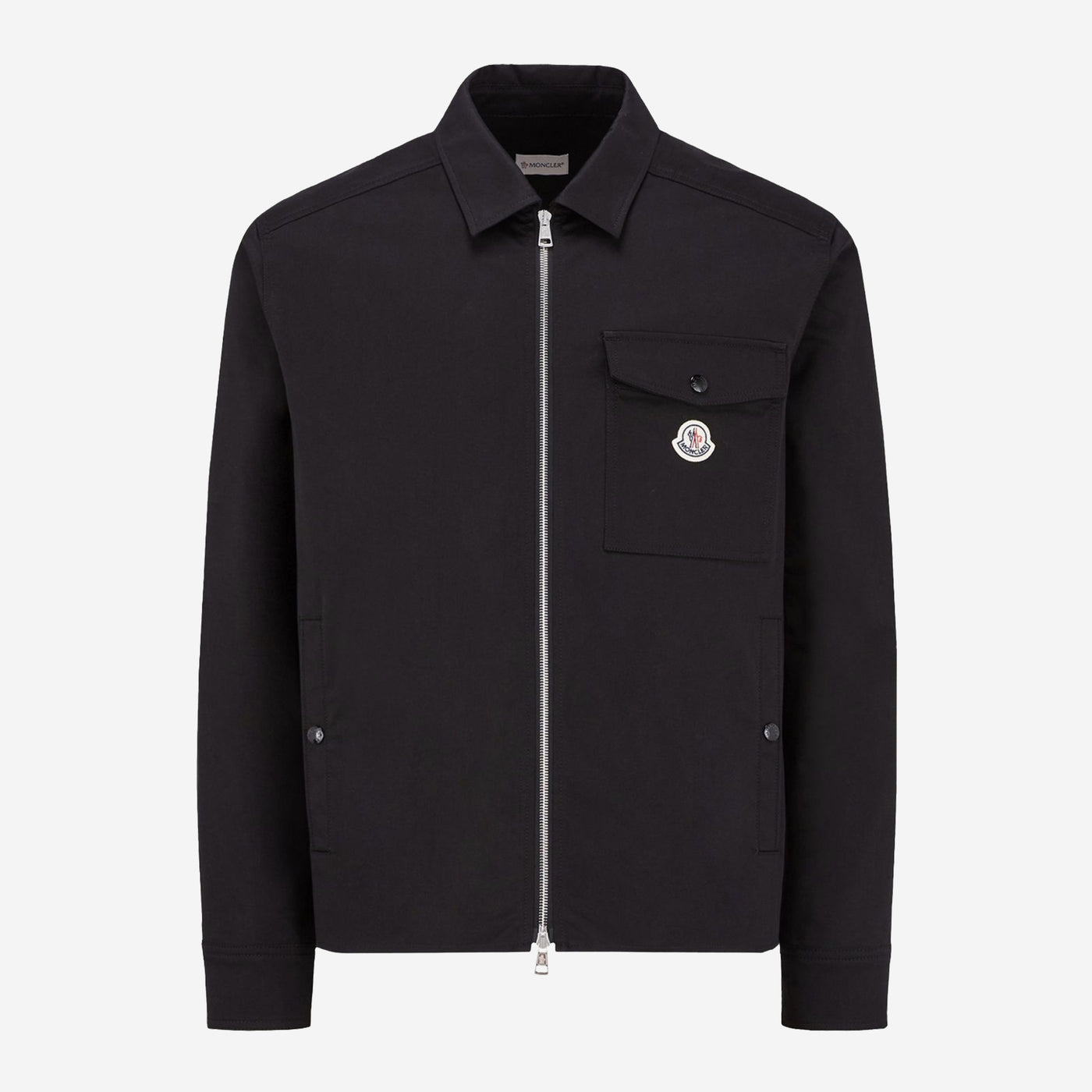 Moncler Cotton Blend Gabardine Shirt Jacket