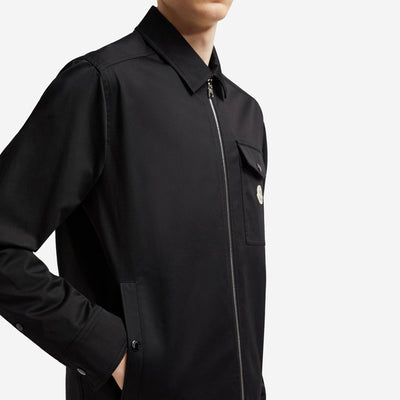 Moncler Cotton Blend Gabardine Shirt Jacket