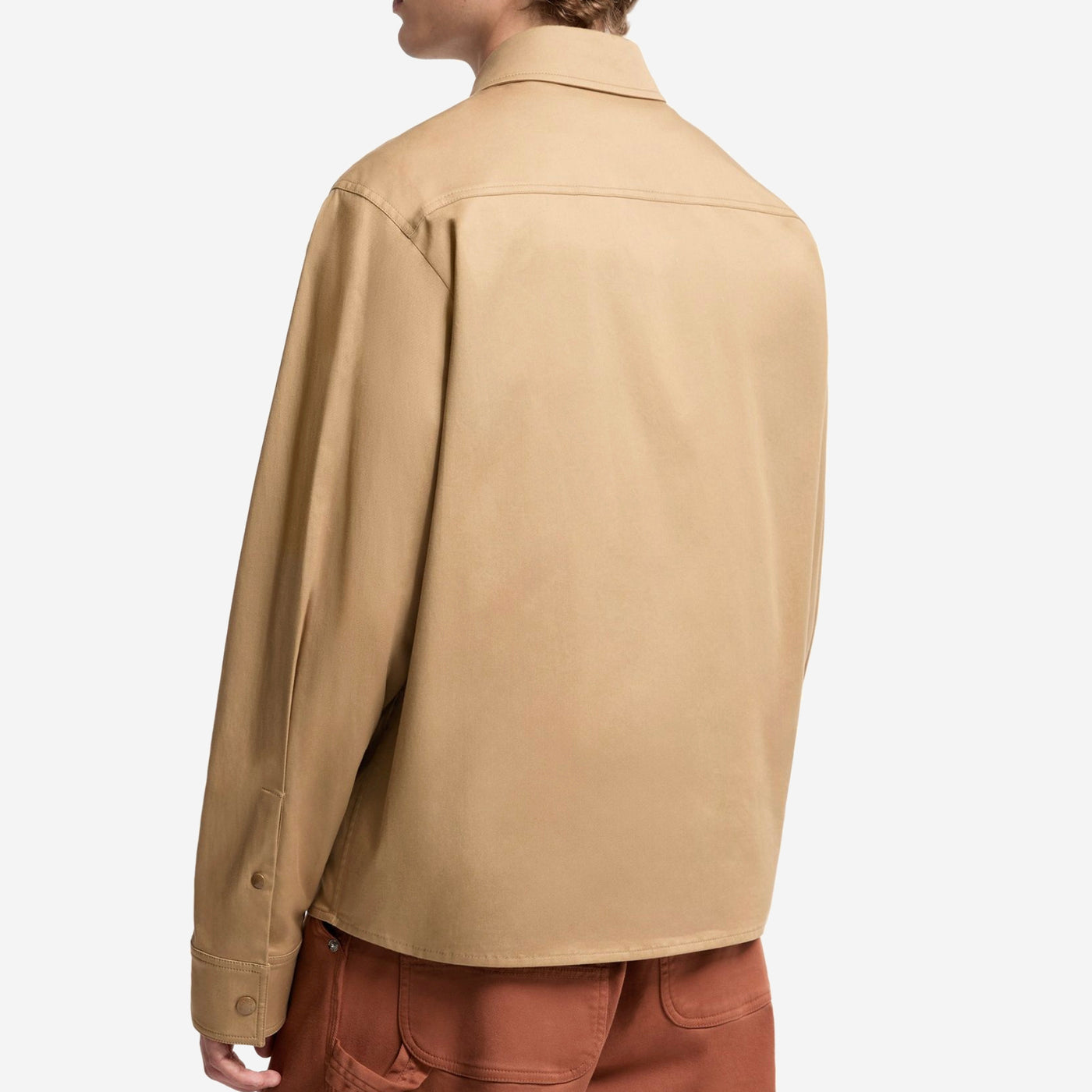 Moncler Cotton Blend Gabardine Shirt Jacket