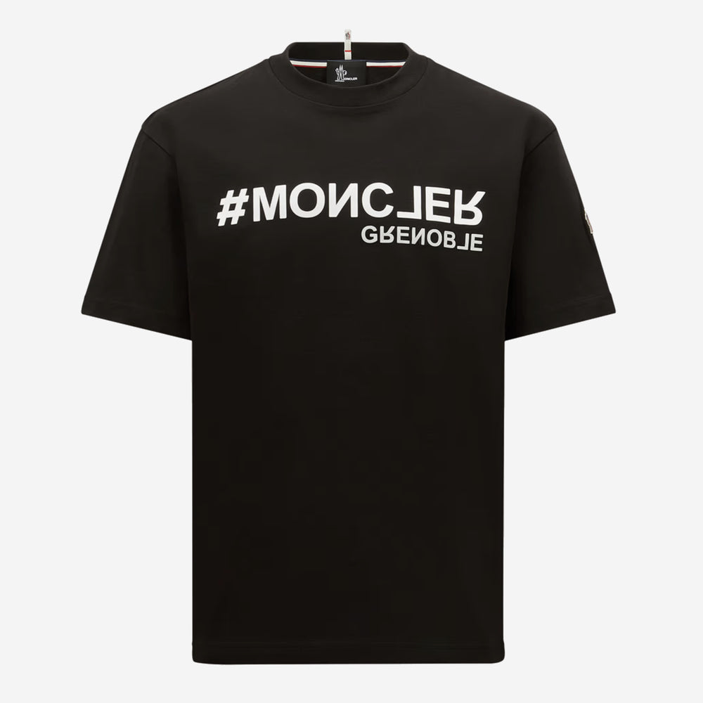 Moncler Grenoble Mirrored Logo T-Shirt – ZAP