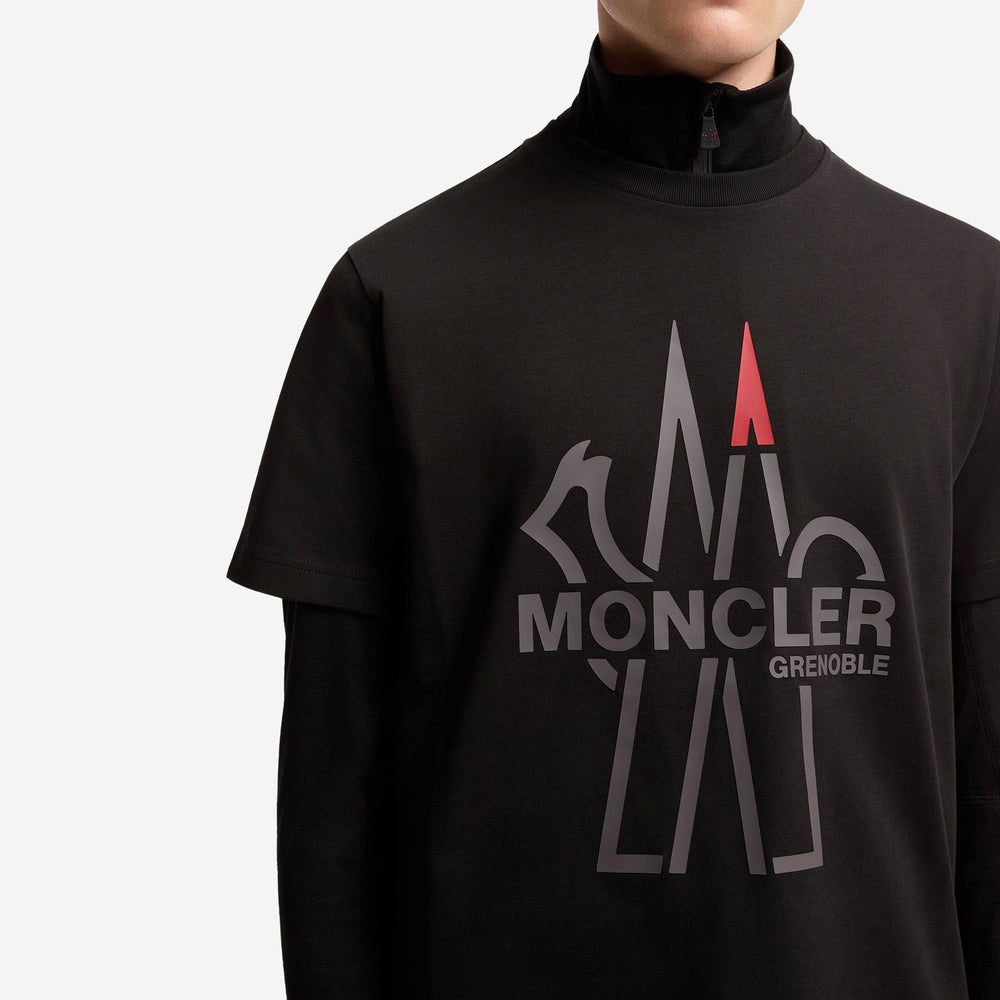 Moncler Grenoble Logo Cotton T-Shirt – ZAP