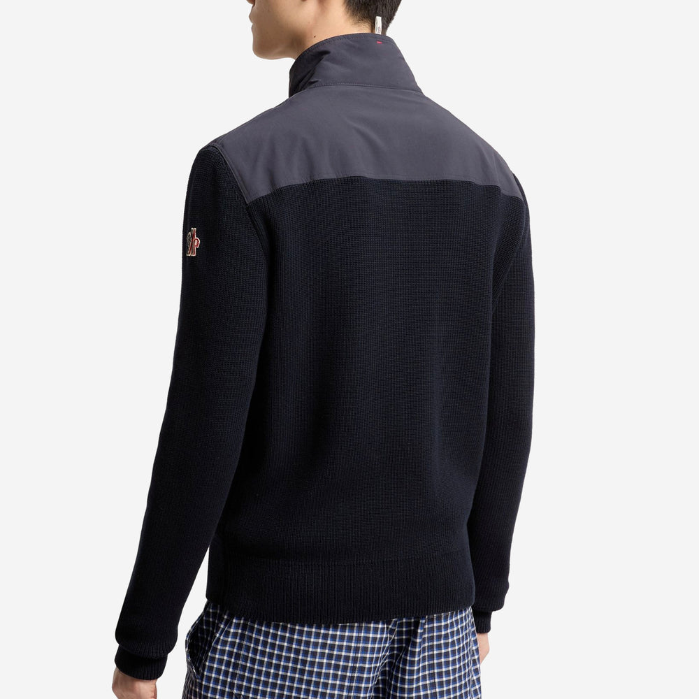 Moncler Grenoble Padded Zip-Up Cotton Cardigan – ZAP