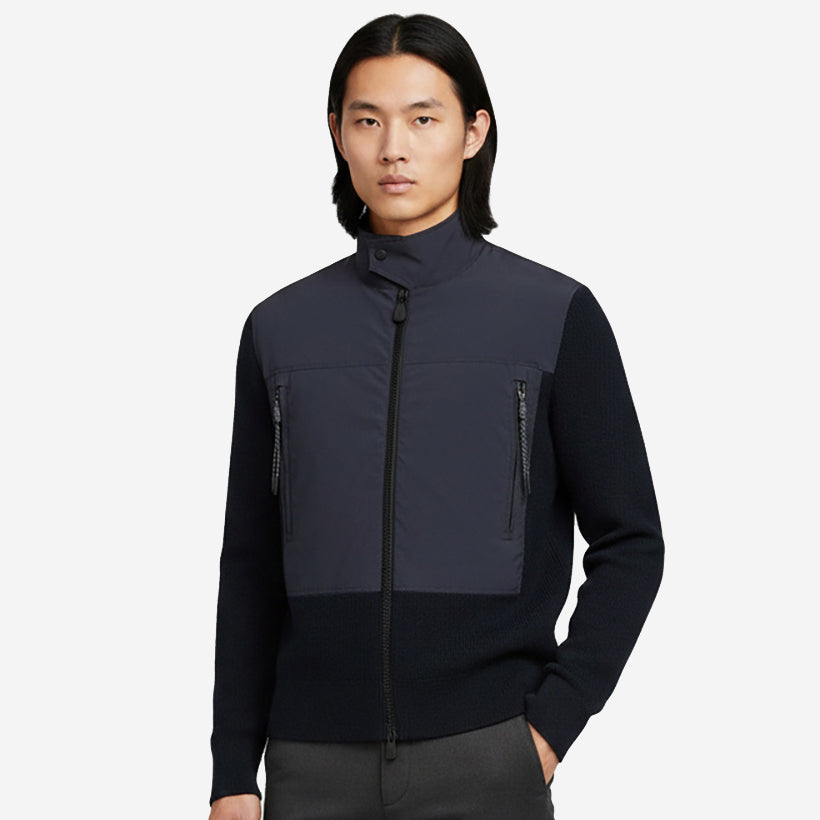 Moncler Grenoble Padded Zip-Up Cotton Cardigan – ZAP